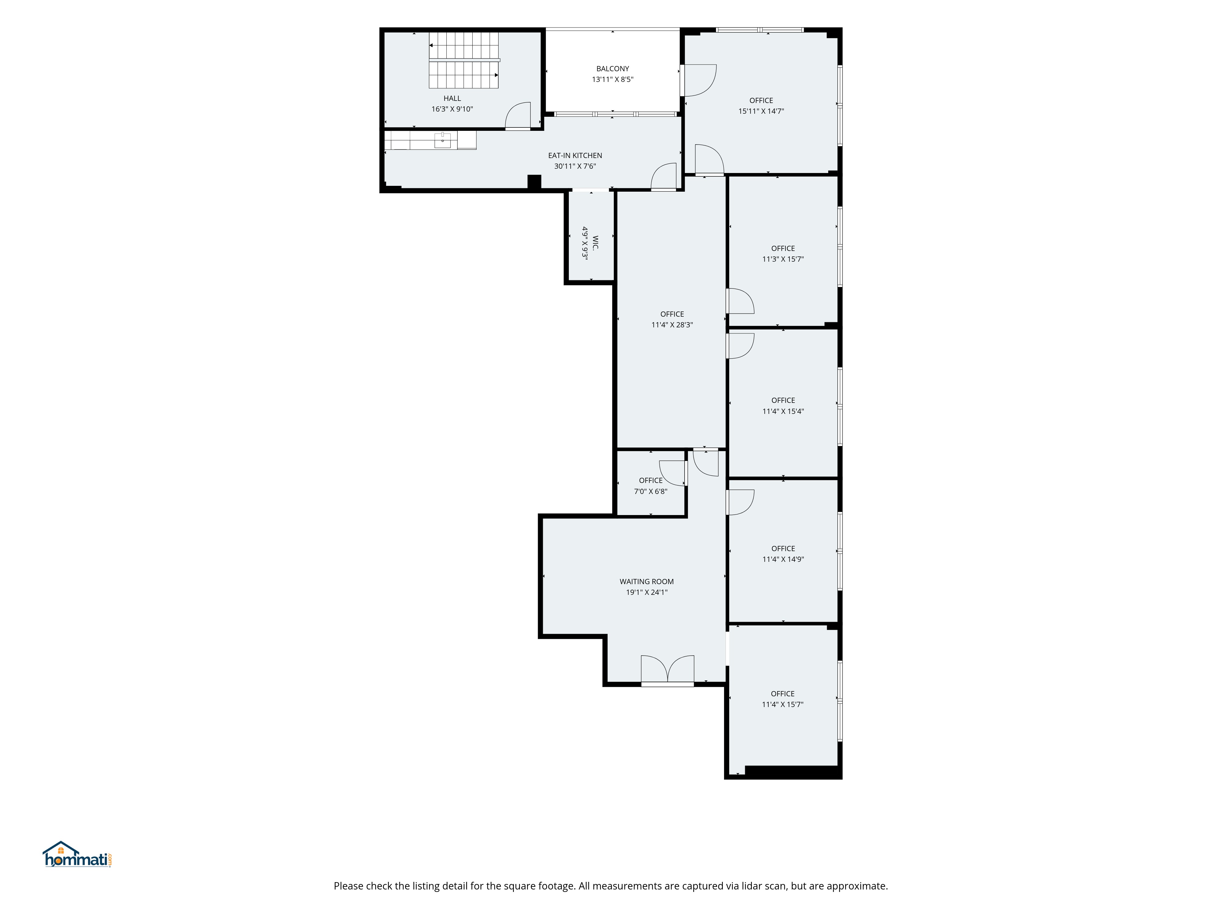 Floor Plan 602 S King St, Suite 300, Leesburg, VA 20175