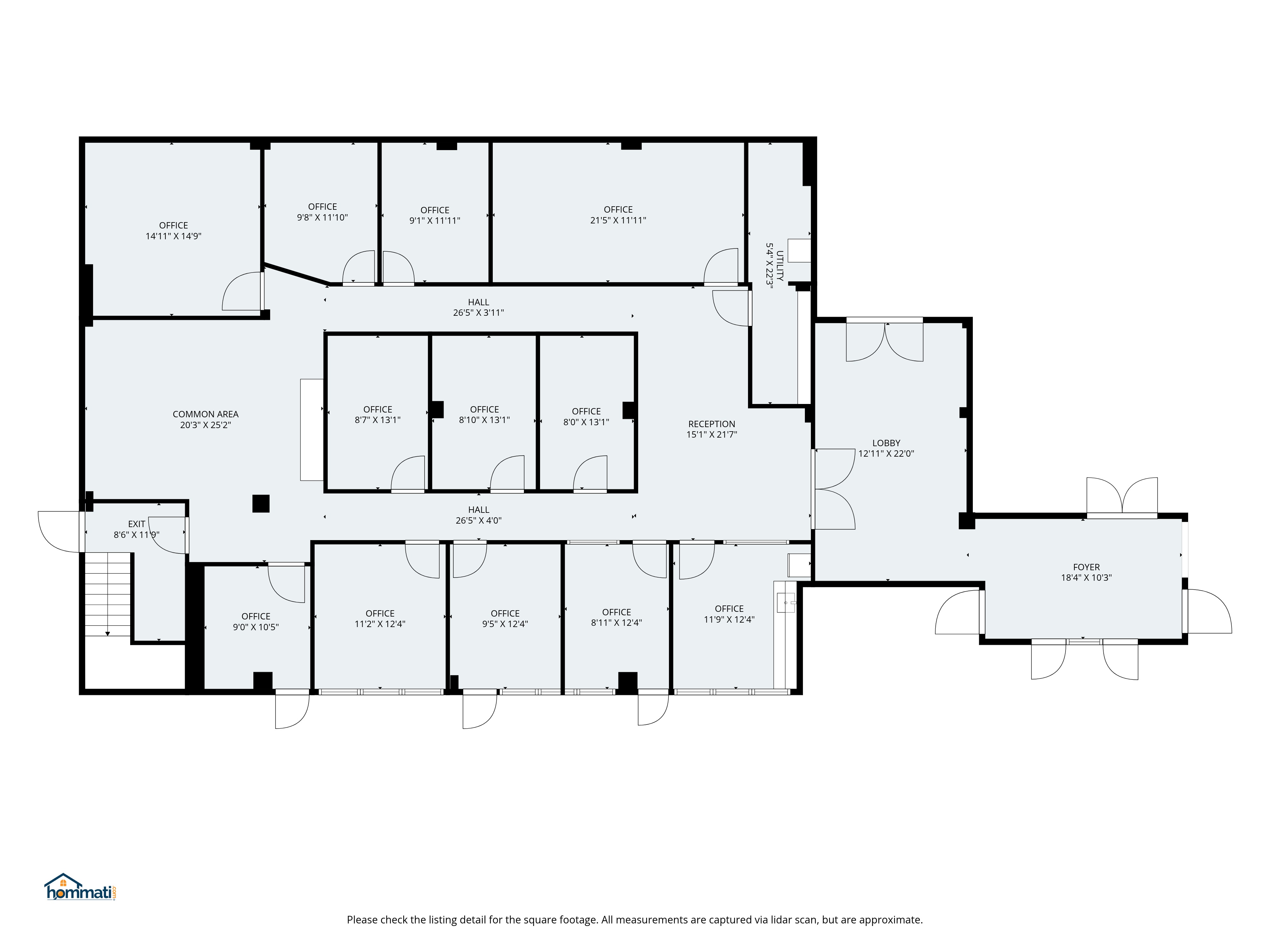 Unit 101 floor plan