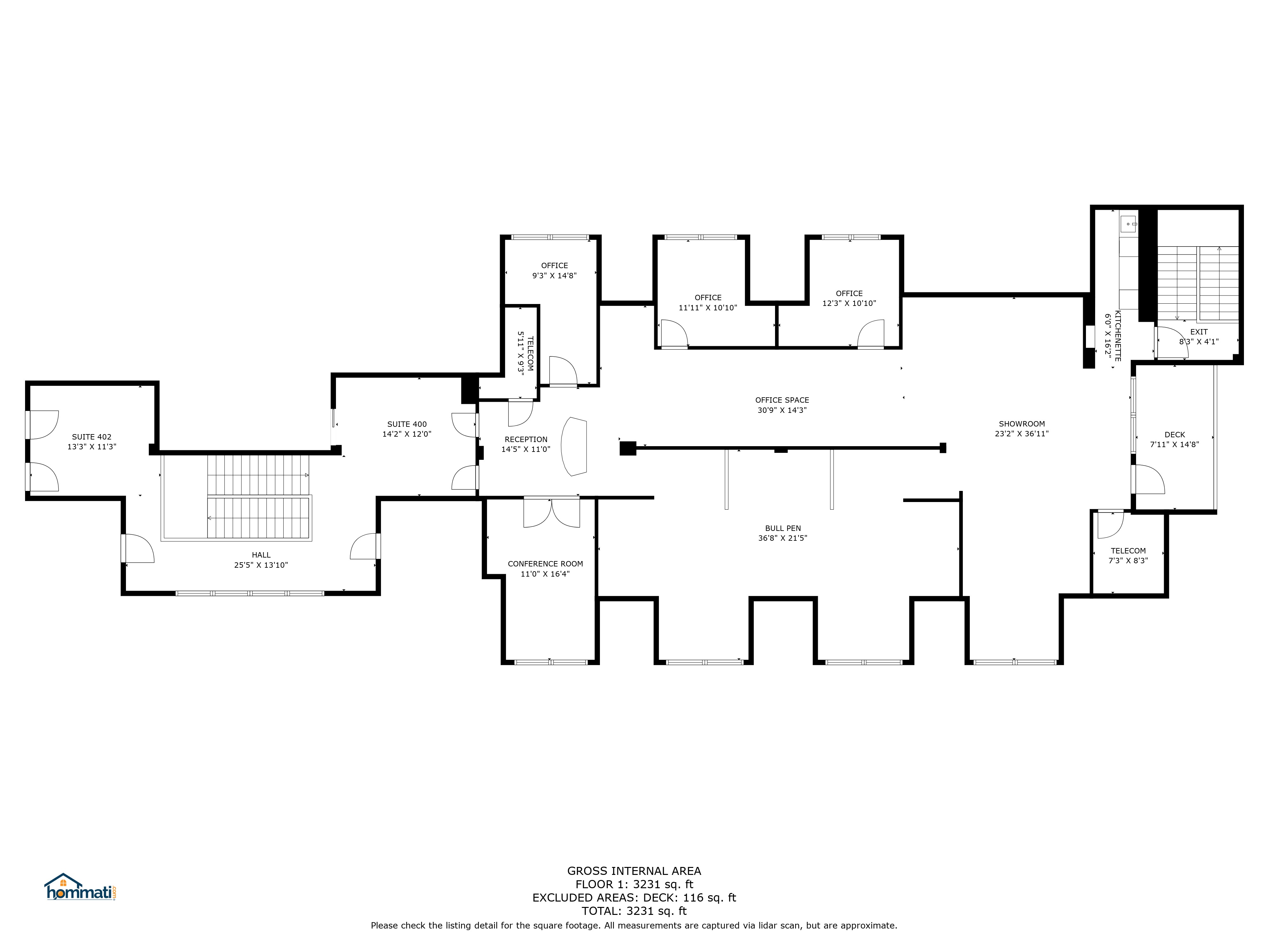 Unit 400 floor plan